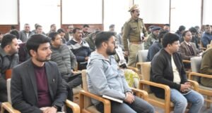 विधानसभा बजट सत्र को लेकर डीएम-एसपी ने किया स्थलीय निरीक्षण