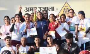 मैराथन केवल दौड़ नहीं, फिटनेस का संदेश: रेखा आर्या