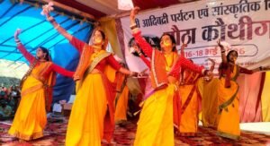 आदिबद्री नौठा कौथीग मेले में महिला मंगल दलों ने बिखेरे लोक संस्कृति के रंग