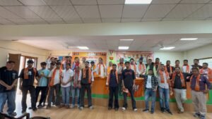 भाजपा युवा मोर्चा की परिचय बैठक में संगठन मजबूती का संकल्प