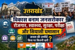 उत्तराखंड में विकास बनाम जनसरोकार, रोजगार-स्वास्थ्य-कानून व्यवस्था पर तेज बहस